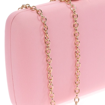 CLUTCH FIESTA DETALLE METÁLICO ROSA 22234 - Imagen 2