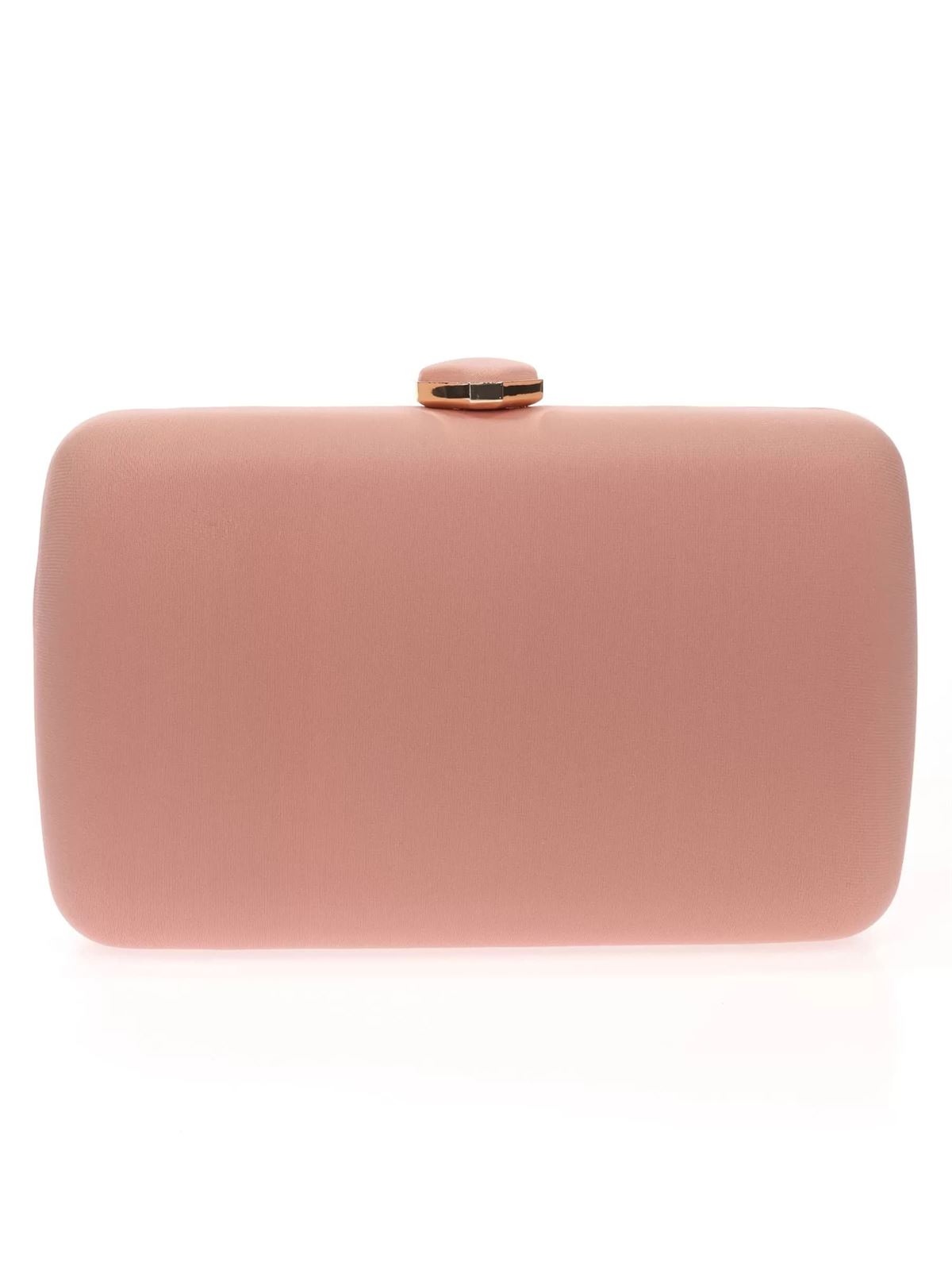 CLUTCH FIESTA DETALLE METÁLICO ROSA PALO 22234 - Imagen 1
