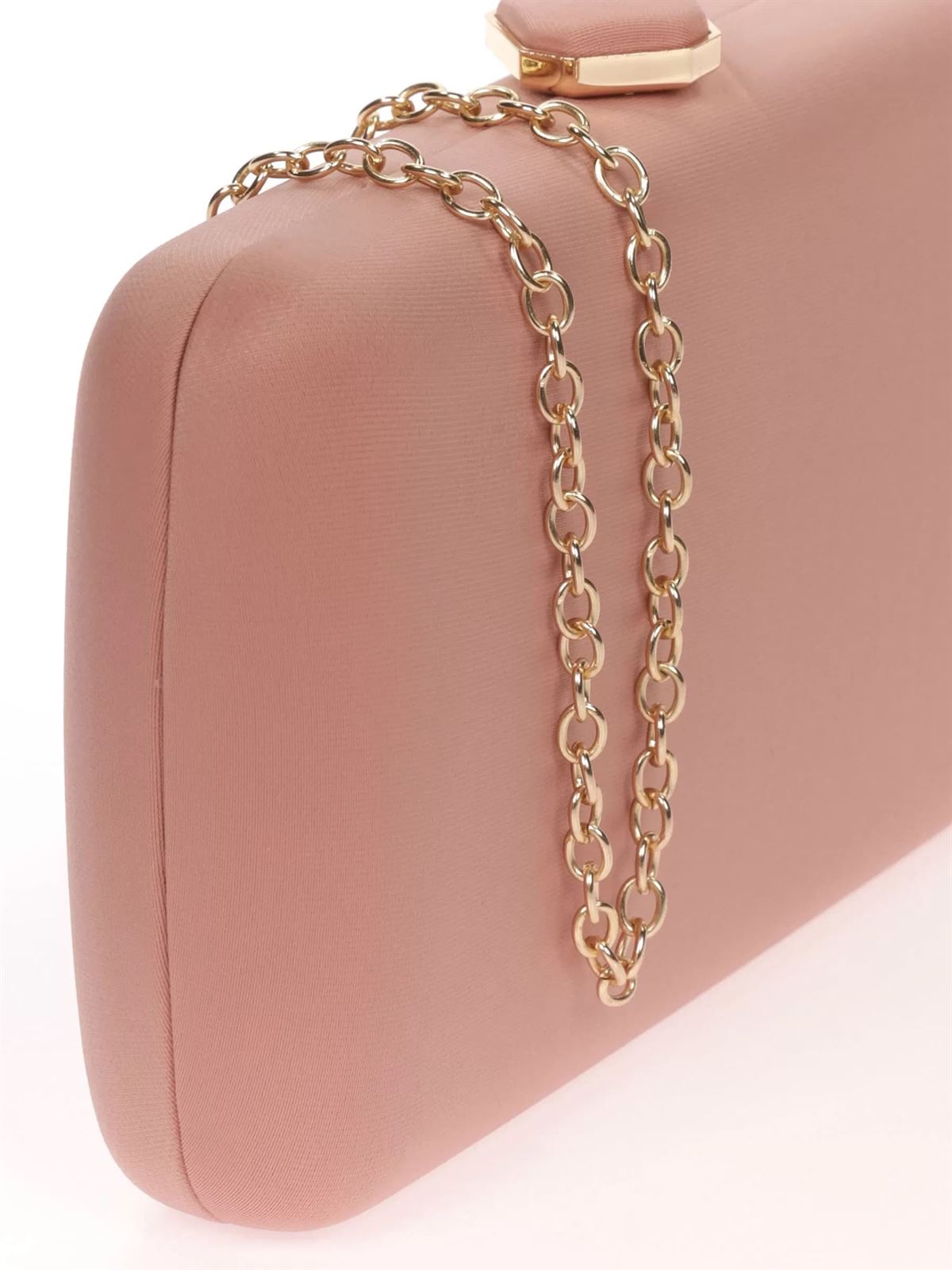 CLUTCH FIESTA DETALLE METÁLICO ROSA PALO 22234 - Imagen 3