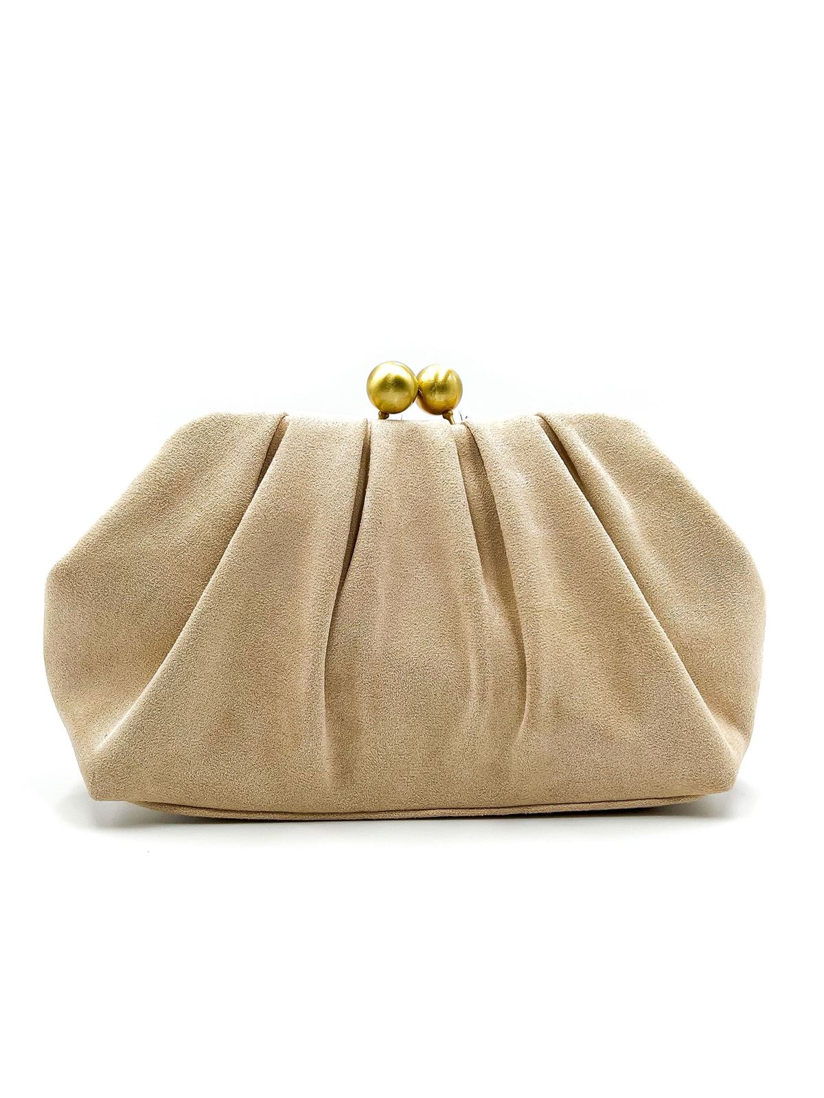CLUTCH FIESTA EFECTO ANTE BEIGE 22287 - Imagen 1