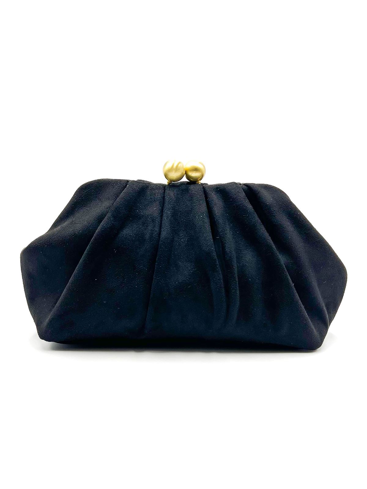 CLUTCH FIESTA EFECTO ANTE NEGRO 22287 - Imagen 1