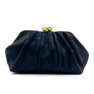 CLUTCH FIESTA EFECTO ANTE NEGRO 22287 - Imagen 1