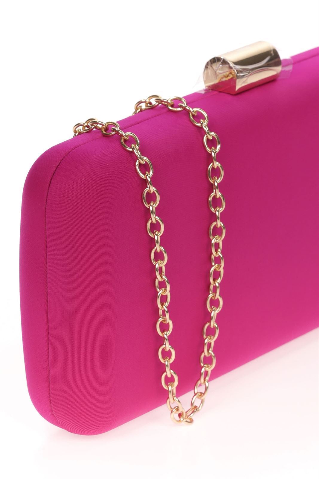 CLUTCH FIESTA LISO BUGANVILLA 41398 - Imagen 2