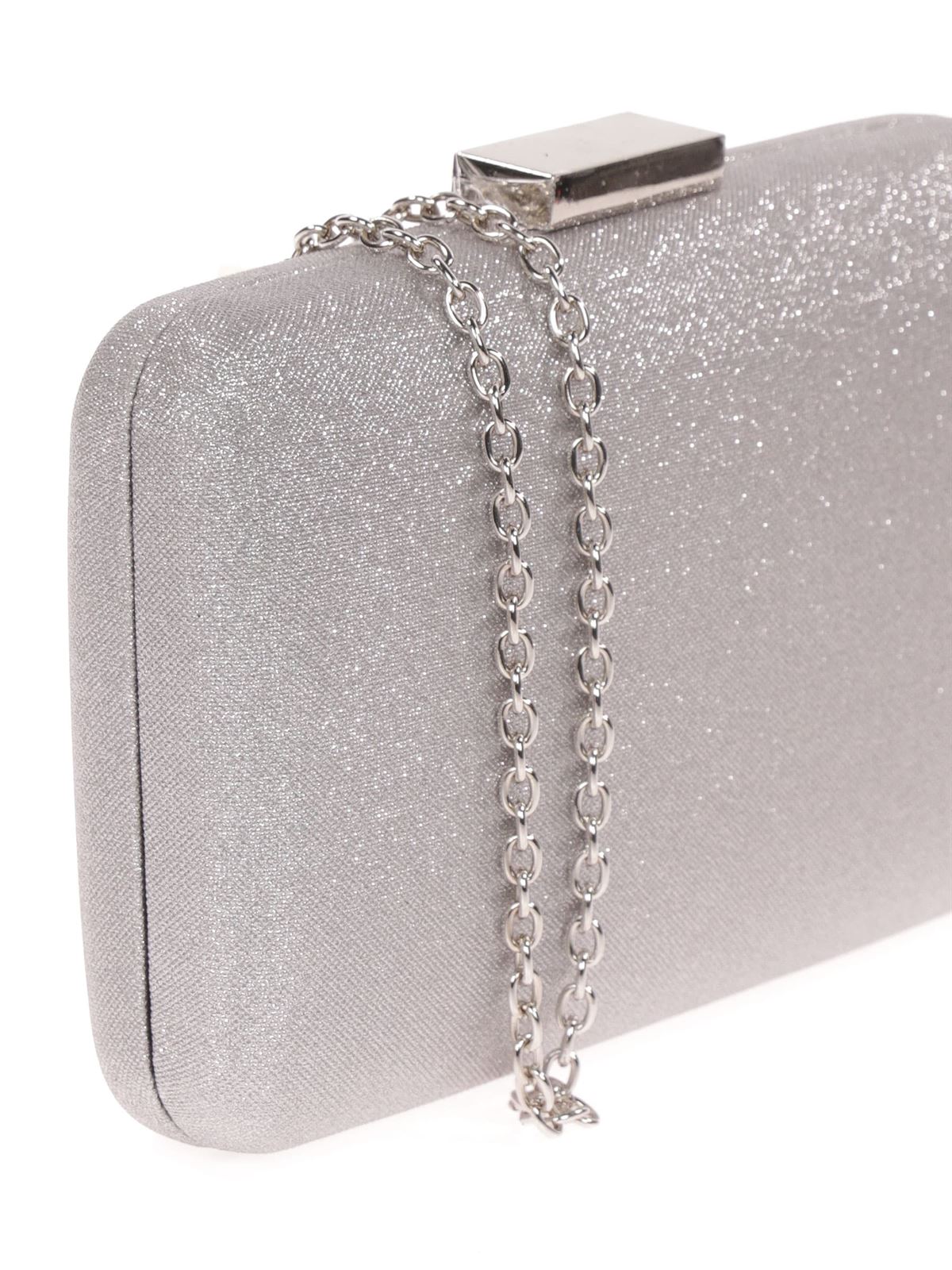 CLUTCH FIESTA METALIZADO GRIS 41445 - Imagen 2