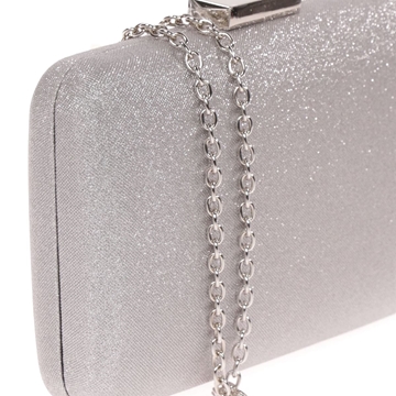 CLUTCH FIESTA METALIZADO GRIS 41445 - Imagen 2