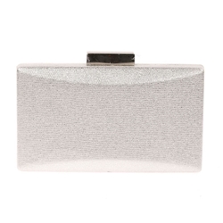 CLUTCH FIESTA METALIZADO PLATA  41422 - Imagen 1