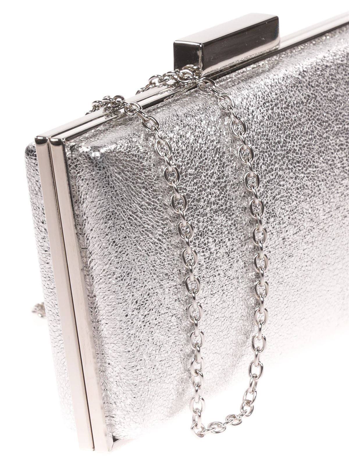 CLUTCH FIESTA METALIZADO PLATA 41434 - Imagen 2