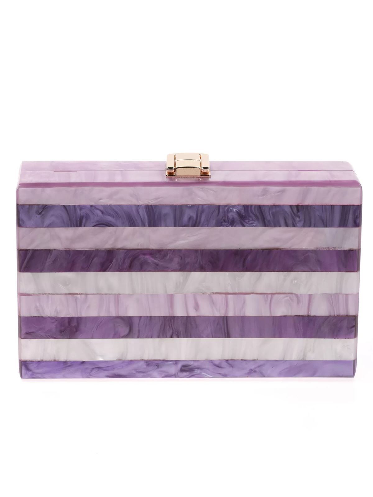 CLUTCH FIESTA NÁCAR MULTI-MORADO 61001 - Imagen 1