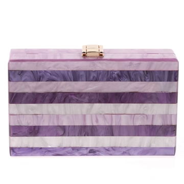 CLUTCH FIESTA NÁCAR MULTI-MORADO 61001 - Imagen 1