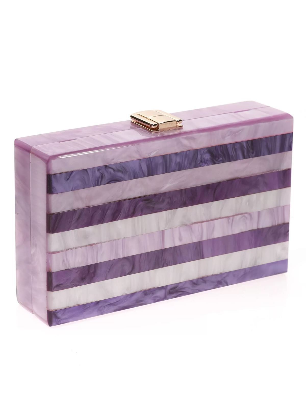 CLUTCH FIESTA NÁCAR MULTI-MORADO 61001 - Imagen 3