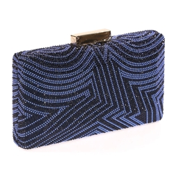CLUTCH FIESTA PEDRERÍA AZUL-MARINO 41419 - Imagen 2