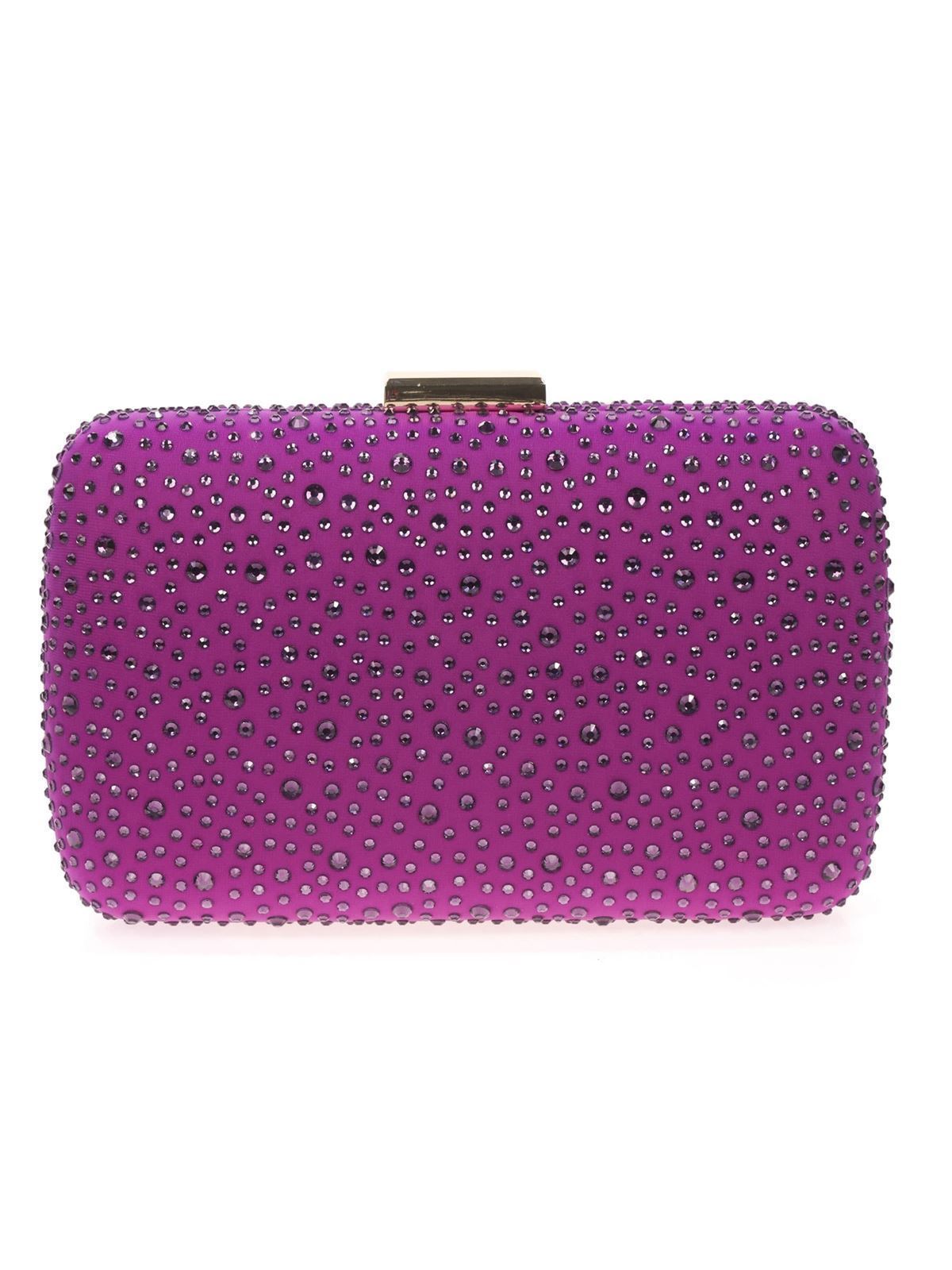 CLUTCH FIESTA PEDRERÍA MORADO 22236 - Imagen 2