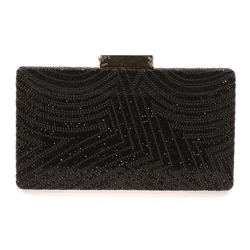 CLUTCH FIESTA PEDRERÍA NEGRO  41419 - Imagen 1