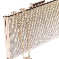 CLUTCH FIESTA PEDRERÍA ORO-CLARO 22252 - Imagen 2