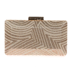 CLUTCH FIESTA PEDRERÍA ORO CLARO  41419 - Imagen 1