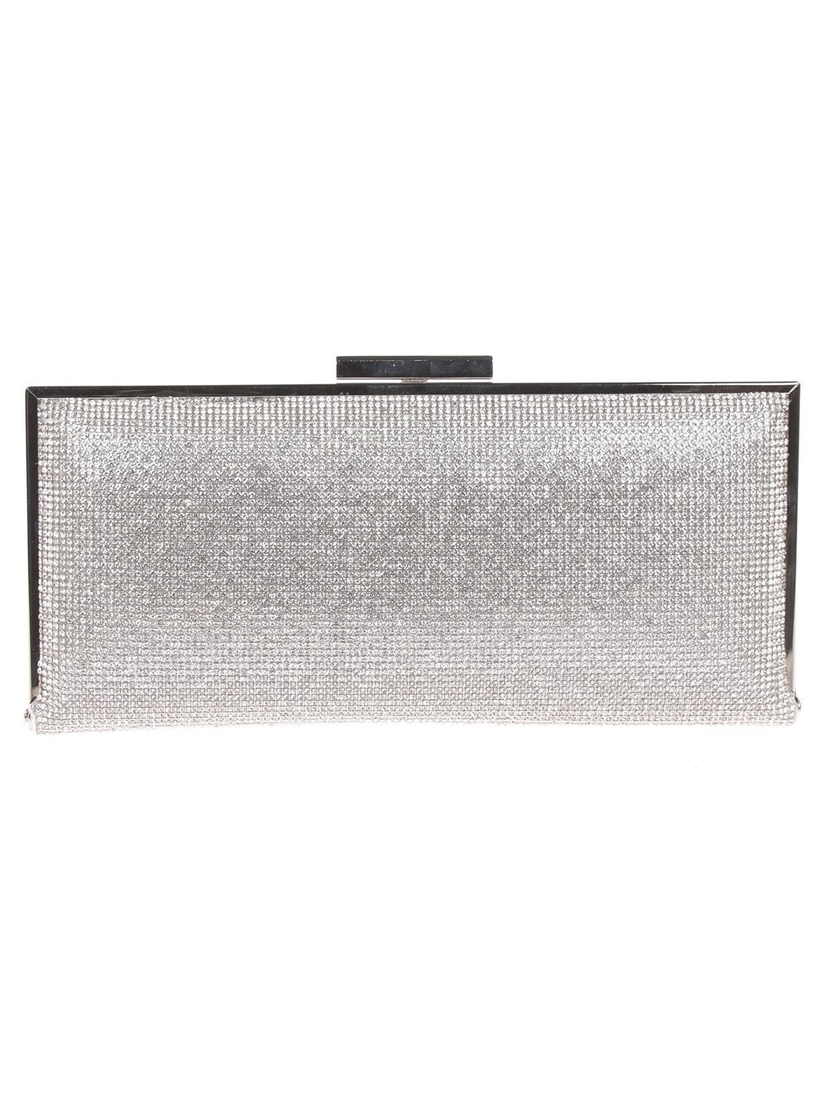 CLUTCH FIESTA PEDRERÍA PLATA 22252 - Imagen 1