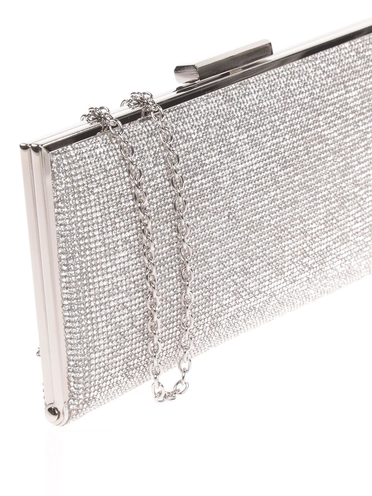 CLUTCH FIESTA PEDRERÍA PLATA 22252 - Imagen 2