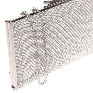 CLUTCH FIESTA PEDRERÍA PLATA 22252 - Imagen 2