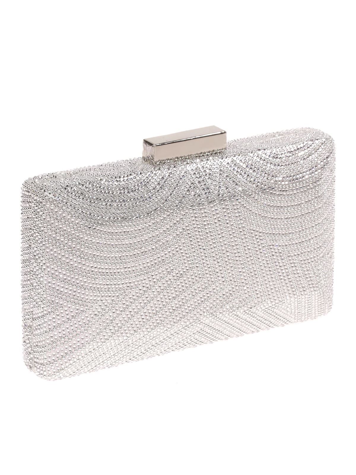 CLUTCH FIESTA PEDRERÍA PLATA 41419 - Imagen 3