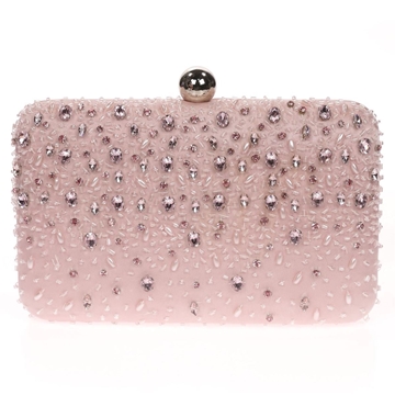 CLUTCH FIESTA PEDRERÍA ROSA 41380 - Imagen 1