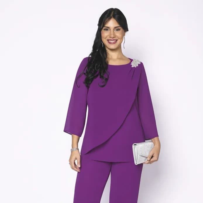 Conjunto de fiesta de pantalón Zsa-Zsa Imperial - Imagen 1