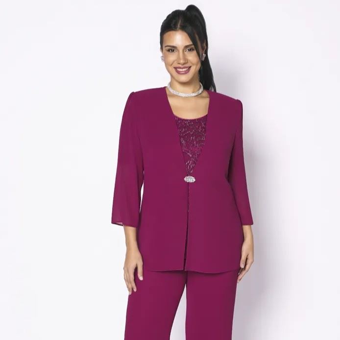 Conjunto de fiesta de pantalón Zsa-Zsa Kinder - Imagen 3