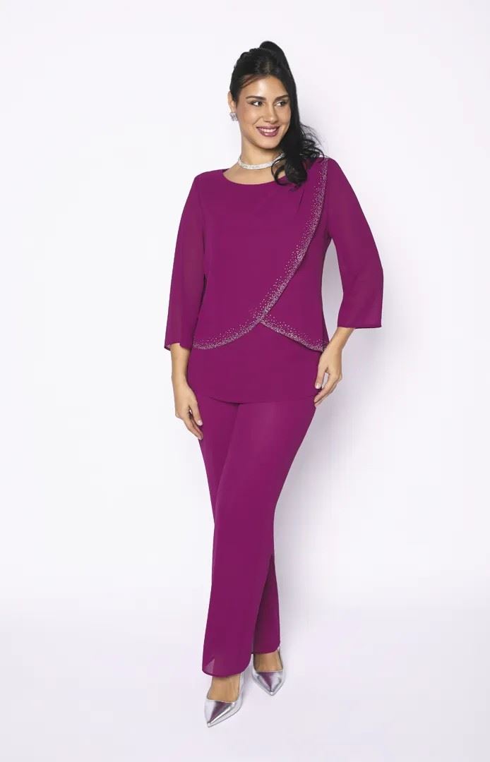 Conjunto de fiesta de pantalón Zsa-Zsa Precioso - Imagen 3