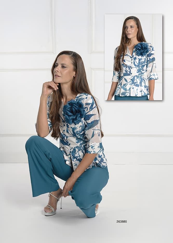 Conjunto de Pantalón Mujer Creaciones Carfi 263885 - Imagen 2