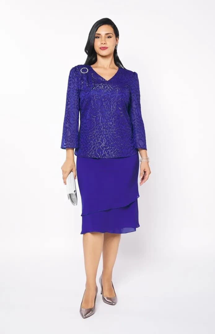 CONJUNTO FALDA Y BLUSA SEÑORA ZSA ZSA ETNIA - Imagen 2