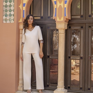 Conjunto pantalón y blusón Casting - Imagen 1