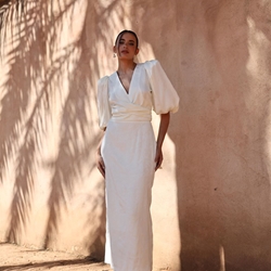 CONJUNTO PATTY MAGNOLIA KOBUS BLANCO CRUDO - Imagen 1