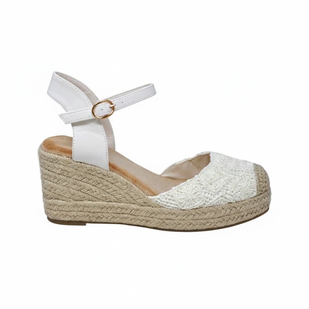 CUÑA ESPARTO BLANCO ROTO 5035 - Imagen 1