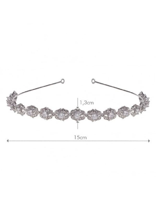 Diadema Harmony Plata 63151 - Imagen 3