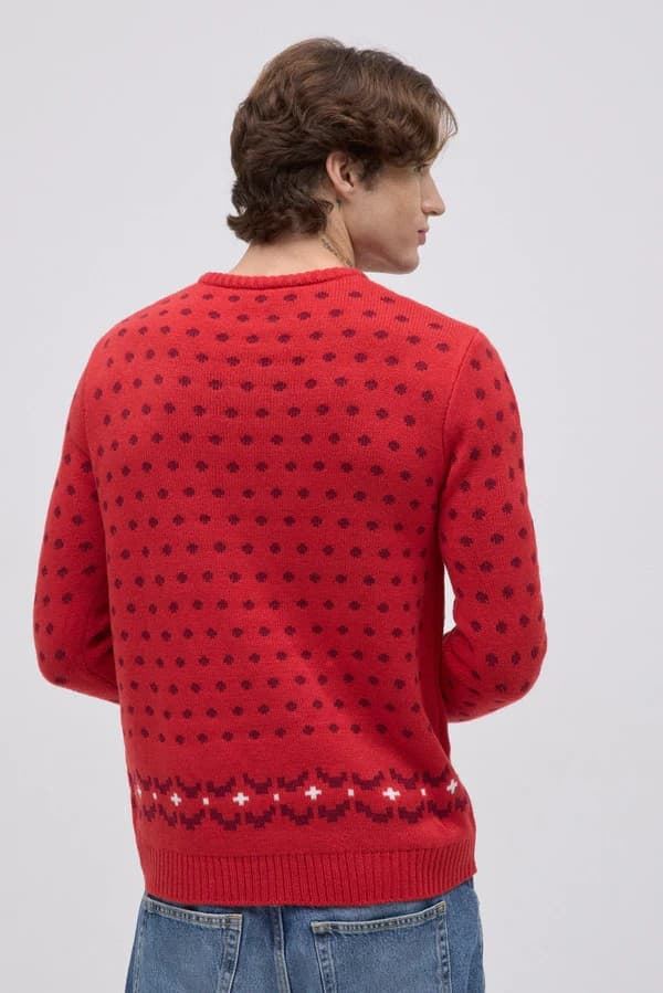 Jersey Navidad hombre estampado I'm not a Santa 70111SUNICO - Imagen 3