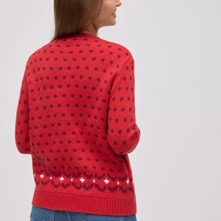 Jersey Navidad mujer estampado I'm not a Santa 70037SUNICO - Imagen 2