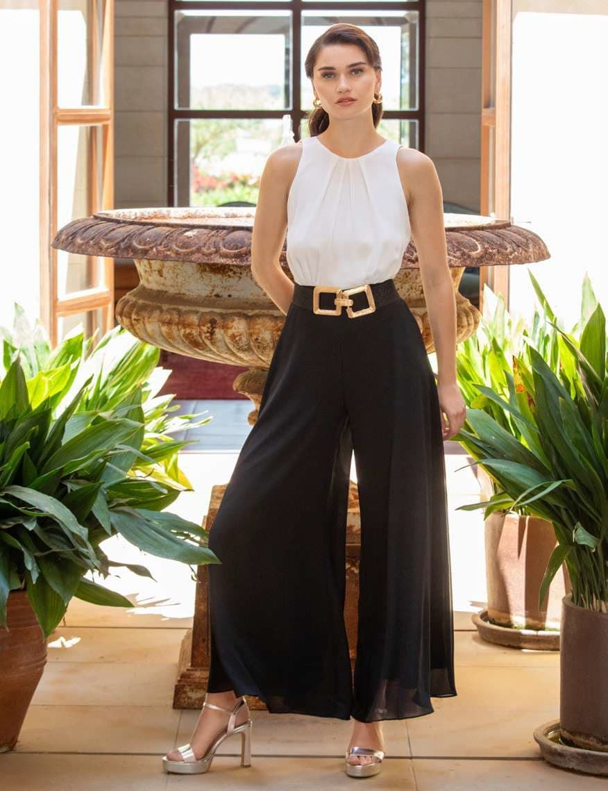 MONO DE FIESTA BLANCO Y NEGRO BETZZIA 26275 - Imagen 1