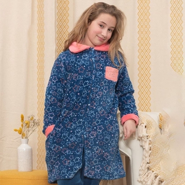 OUTLET BATA NIÑA CREMALLERA ESTAMPADA KINANIT 8123 - Imagen 1