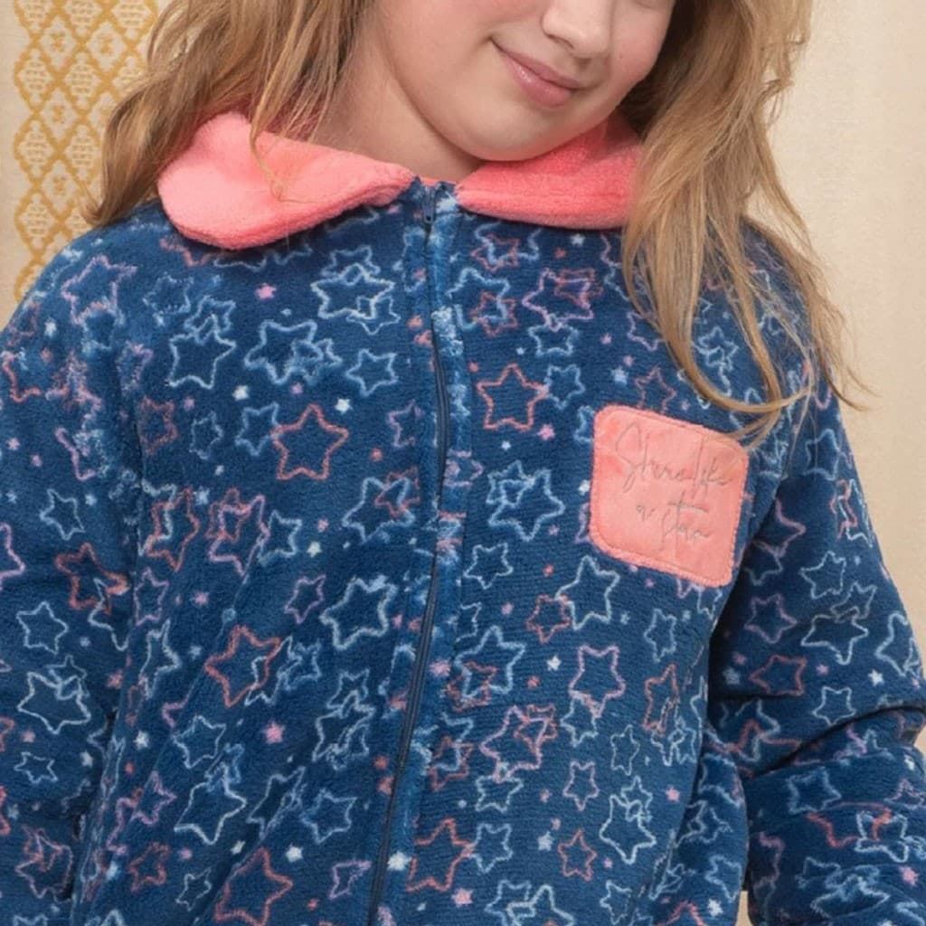 OUTLET BATA NIÑA CREMALLERA ESTAMPADA KINANIT 8123 - Imagen 2