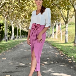 Outlet Falda de Fiesta Flor 4484 Centella - Imagen 1