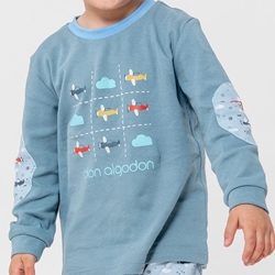 OUTLET PIJAMA INFANTIL ALGODÓN ESTAMPADO DON ALGODÓN DA23110 - Imagen 2
