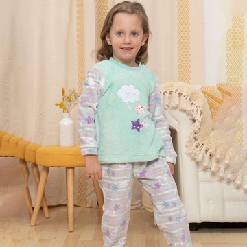 OUTLET PIJAMA INFANTIL CORALINA ESTAMPADA KINANIT KN280 - Imagen 1