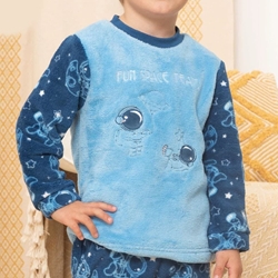 OUTLET PIJAMA NIÑO CORALINA ESTAMPADO KINANIT KN175 - Imagen 2