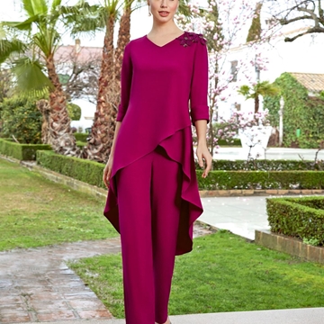 OUTLET TRAJE PANTALÓN MADRINA BODA MANILA - Imagen 1