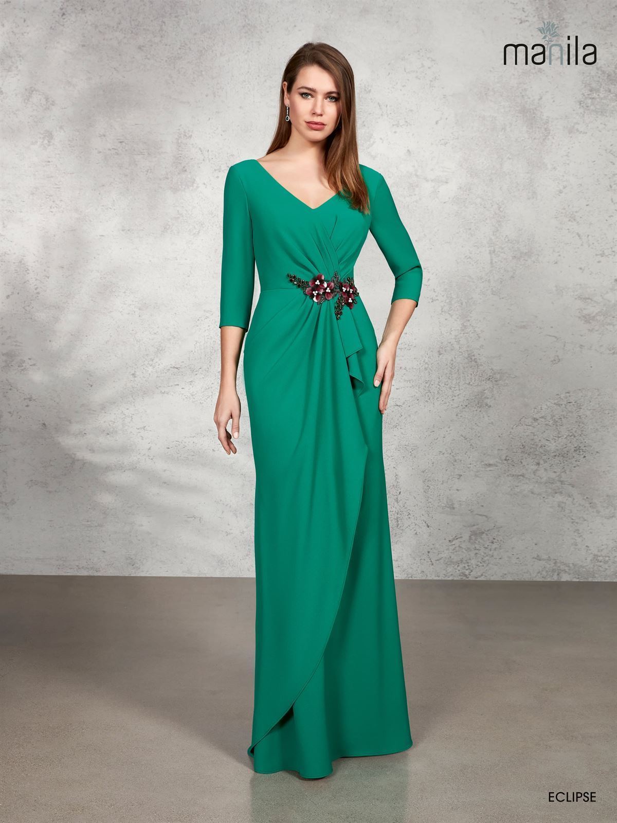 OUTLET VESTIDO CEREMONIA MADRINA ECLIPSE DE MANILA - Imagen 1