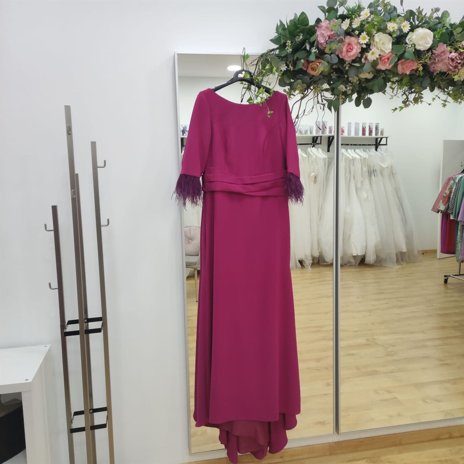 OUTLET VESTIDO CEREMONIA MADRINA MINUTA DE MANILA - Imagen 3