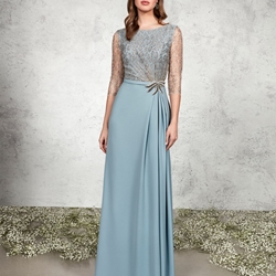 OUTLET VESTIDO CEREMONIA MADRINA NITRATO DE MANILA - Imagen 1