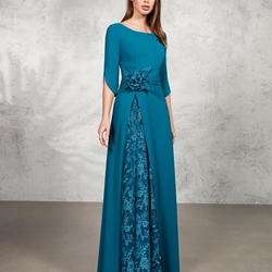 OUTLET VESTIDO CEREMONIA MADRINA RODIO DE MANILA - Imagen 1