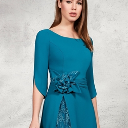 OUTLET VESTIDO CEREMONIA MADRINA RODIO DE MANILA - Imagen 2