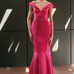 OUTLET VESTIDO DE CEREMONIA BETZZIA CAROL RUIZ C24337 - Imagen 1