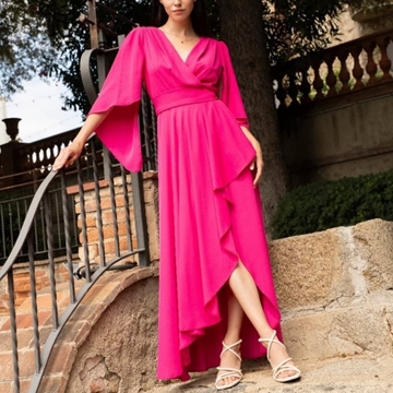 OUTLET VESTIDO DE FIESTA ASIMÉTRICO PAOLA BY LE GODET 2411 - Imagen 1